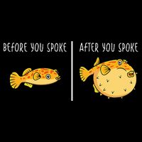 Puffer Fish Blowfish Funny Puffer Fish Cooling Performance Long Sleeve Crew