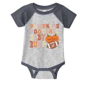 Pumpkins Football Baby Bumps Fall Thanksgiving Pregnancy Infant Baby Jersey Bodysuit