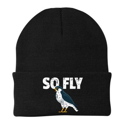 Peregrine Falcon Bird Birdwatcher Vintage Beanie