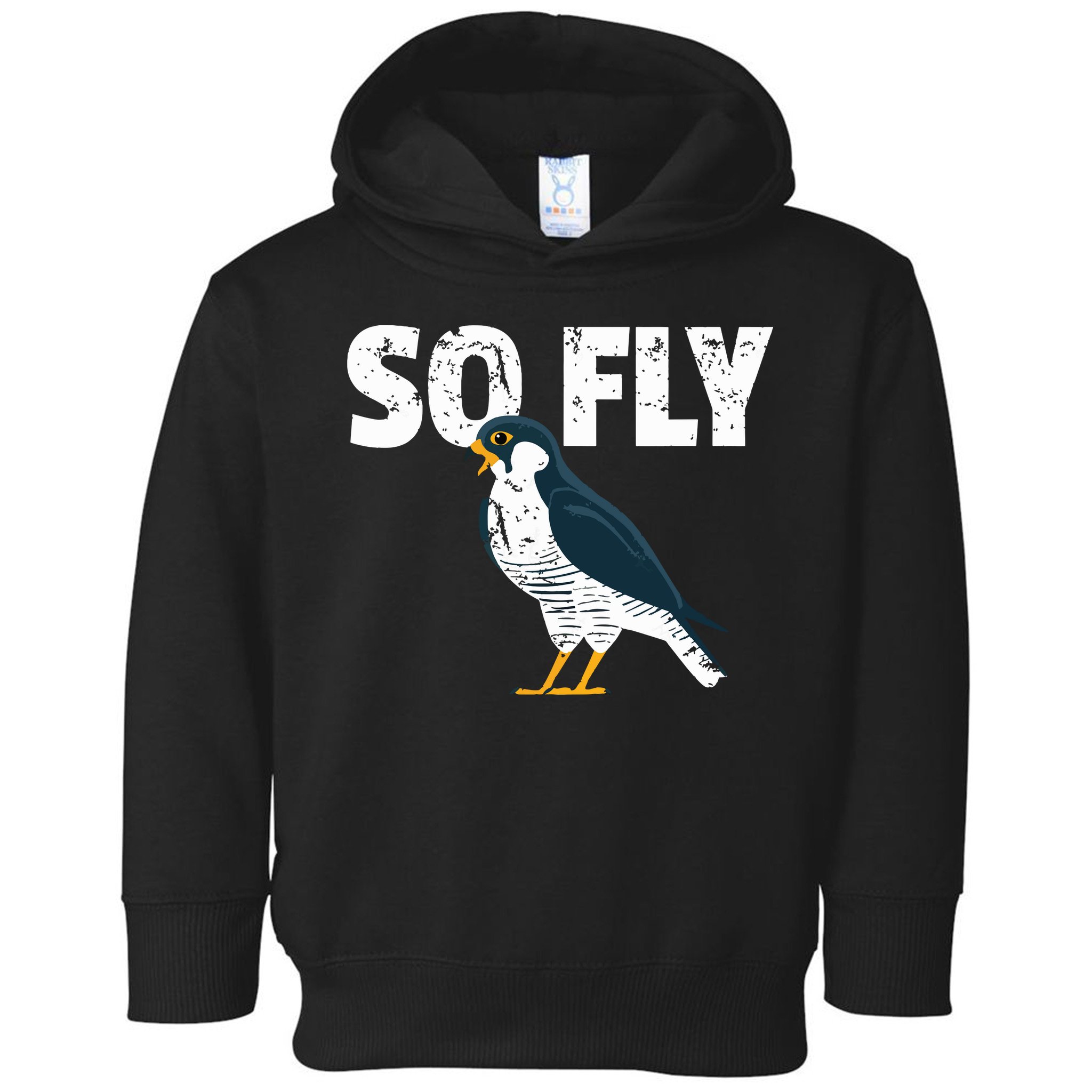 Peregrine Falcon Bird Birdwatcher Vintage Toddler Hoodie