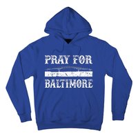 Pray For Baltimore Francis Scott Key Bridge Hoodie