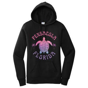 Pensacola Florida Beach Sea Turtle Summer Vacation Women's Pullover Hoodie