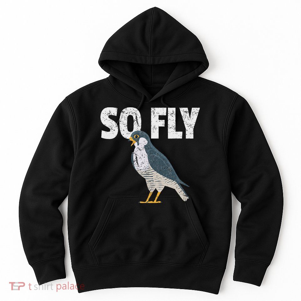 Peregrine Falcon Bird, Birdwatcher Vintage Hoodie