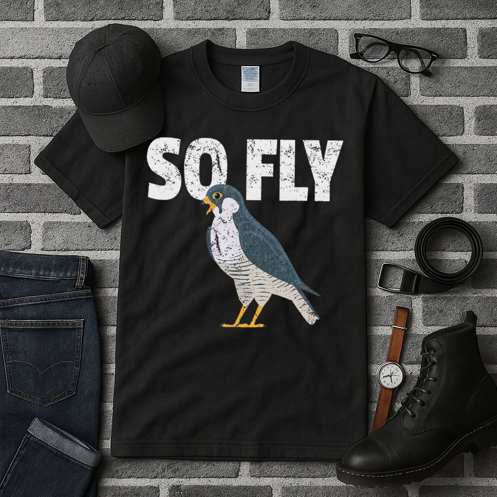 Peregrine Falcon Bird, Birdwatcher Vintage Tall T-Shirt
