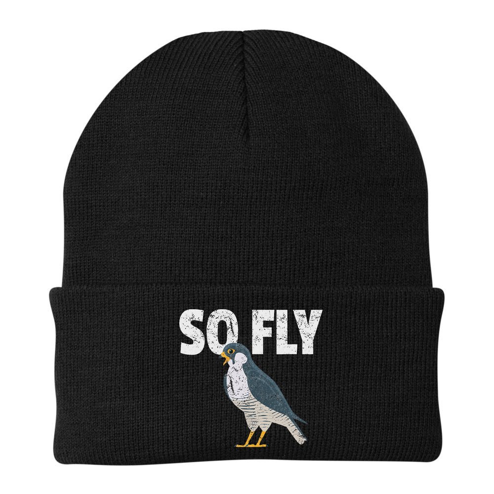 Peregrine Falcon Bird, Birdwatcher Vintage Beanie