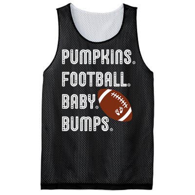 Pumpkins Football Baby Bumps Fall Thanksgiving Pregnancy Mesh Reversible Basketball Jersey Tank