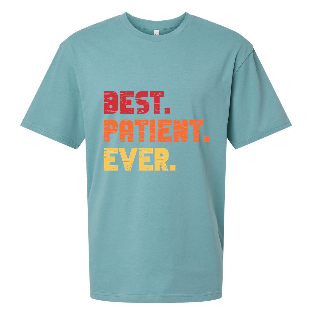 Patient Funny Best Hospital Surgery Patient Ever Sueded Cloud Jersey T-Shirt
