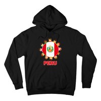 Peru Flag Baby Peruvian Hispanic Heritage Hoodie