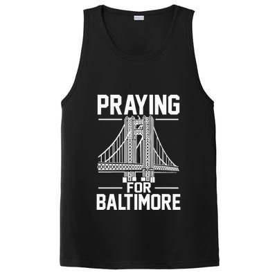 Praying For Baltimore The Baltimore Bridge Collapse PosiCharge Competitor Tank