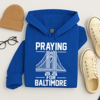 Praying For Baltimore The Baltimore Bridge Collapse Hoodie