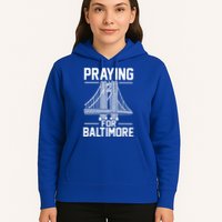 Praying For Baltimore The Baltimore Bridge Collapse Hoodie
