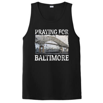 Praying For Baltimore The Baltimore Bridge Collapse PosiCharge Competitor Tank