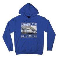 Praying For Baltimore The Baltimore Bridge Collapse Hoodie