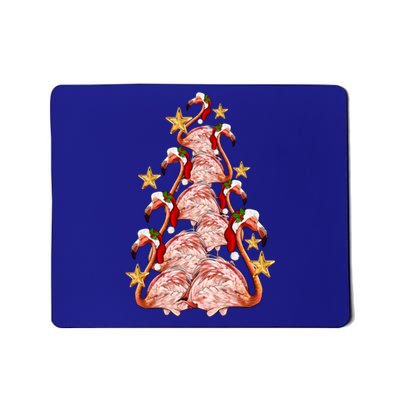 Pink Flamingo Christmas Tree Cute Flamingos Holiday DéCor Great Gift Mousepad