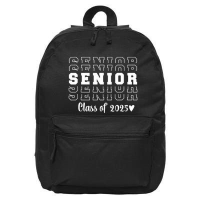 Proud Family Class Of 2025 Cute Heart Senior 2025 16 in Basic Backpack