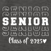Proud Family Class Of 2025 Cute Heart Senior 2025 Vector Backpack