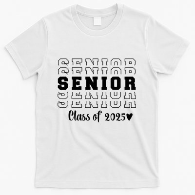 Proud Family Class Of 2025 Cute Heart Senior 2025 T-Shirt