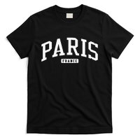 Paris France College University Style T-Shirt