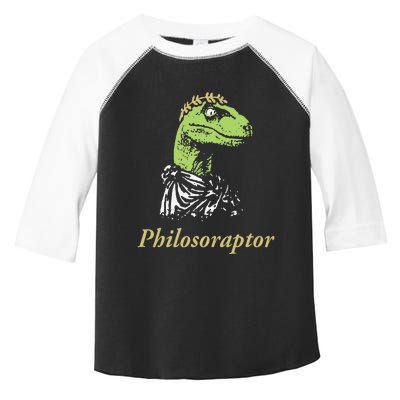 Philosoraptor Funny Cute Gift Toddler Fine Jersey T-Shirt