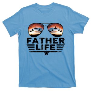 Pilot Father Cool Gift Cool Father Pilot Sunglasses Gift T-Shirt