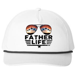 Pilot Father Cool Gift Cool Father Pilot Sunglasses Gift Snapback Five-Panel Rope Hat