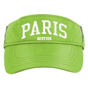 Paris France College University Style Adult Drive Performance Visor