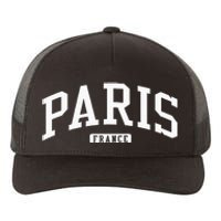 Paris France College University Style Yupoong Adult 5-Panel Trucker Hat