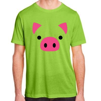 Pig Face Costume Funny Halloween Adult ChromaSoft Performance T-Shirt