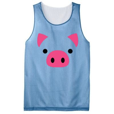 Pig Face Costume Funny Halloween Mesh Reversible Basketball Jersey Tank