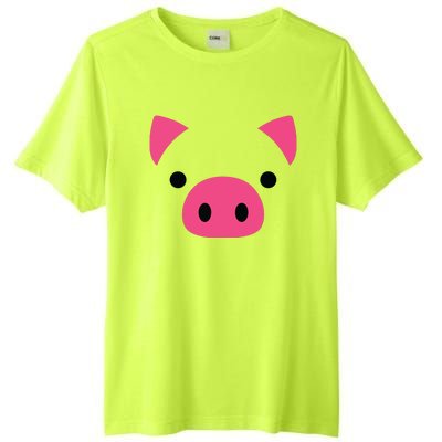 Pig Face Costume Funny Halloween Tall Fusion ChromaSoft Performance T-Shirt