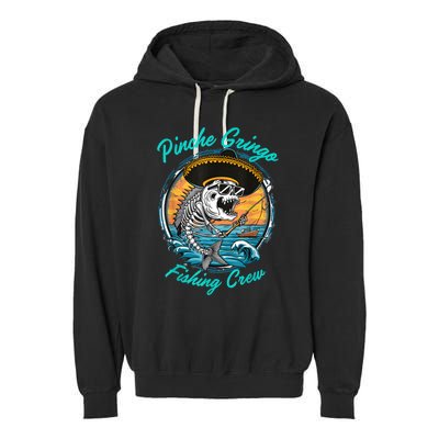 Pinchegringo Fishing Crew Garment-Dyed Fleece Hoodie