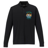 Pinchegringo Fishing Crew Performance Long Sleeve Polo