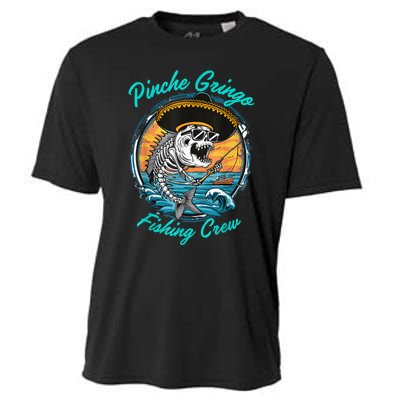 Pinchegringo Fishing Crew Cooling Performance Crew T-Shirt