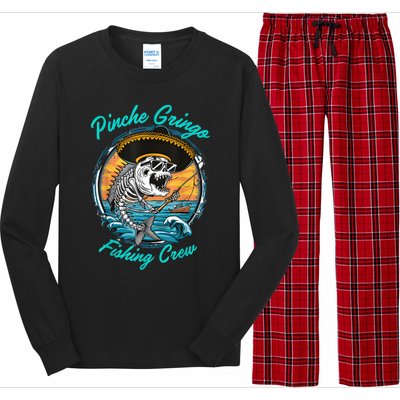 Pinchegringo Fishing Crew Long Sleeve Pajama Set