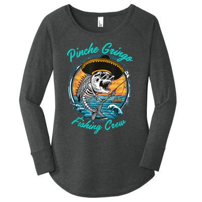 Pinchegringo Fishing Crew Women's Perfect Tri Tunic Long Sleeve Shirt