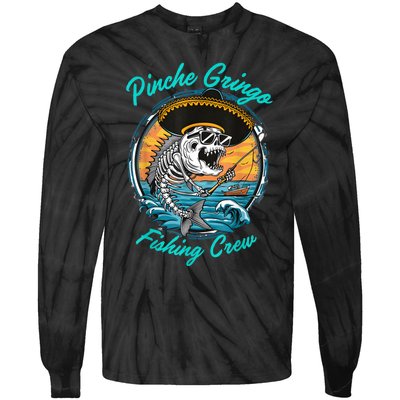 Pinchegringo Fishing Crew Tie-Dye Long Sleeve Shirt