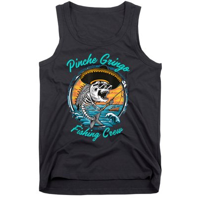 Pinchegringo Fishing Crew Tank Top