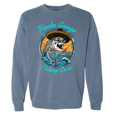 Pinchegringo Fishing Crew Garment-Dyed Sweatshirt