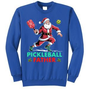 Pickleball Father Christmas Santa Claus Pickleball Xmas Gift Sweatshirt