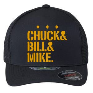 Pittsburgh Football Chuck & Bill & Mike Flexfit Unipanel Trucker Cap