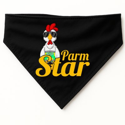 Parmstar Funny Chicken Parm Parmigiana USA-Made Doggie Bandana