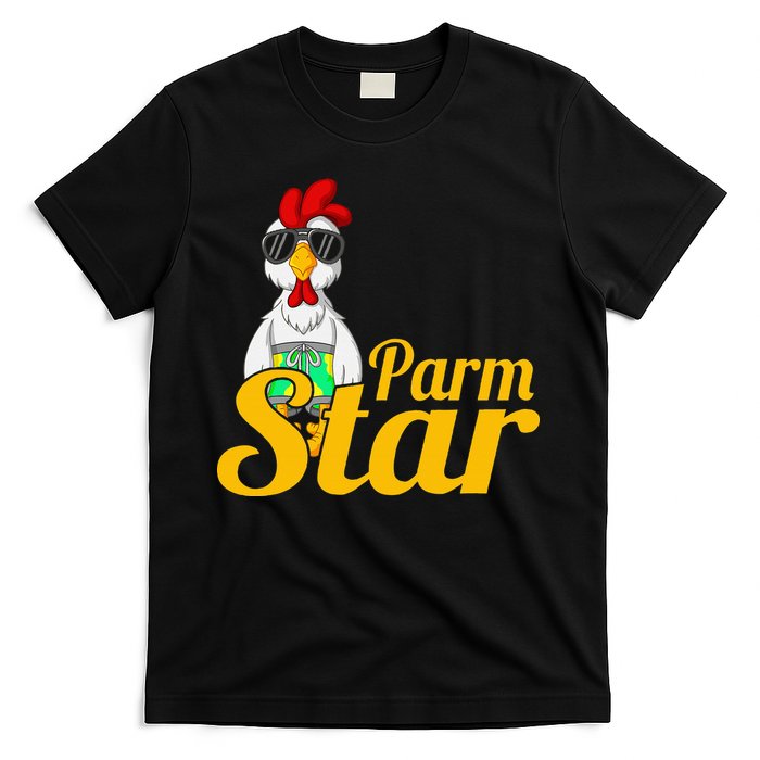 Parmstar Funny Chicken Parm Parmigiana T-Shirt
