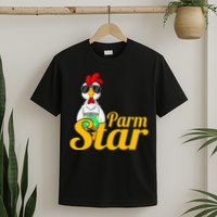 Parmstar Funny Chicken Parm Parmigiana T-Shirt