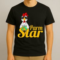 Parmstar Funny Chicken Parm Parmigiana T-Shirt