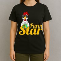 Parmstar Funny Chicken Parm Parmigiana T-Shirt