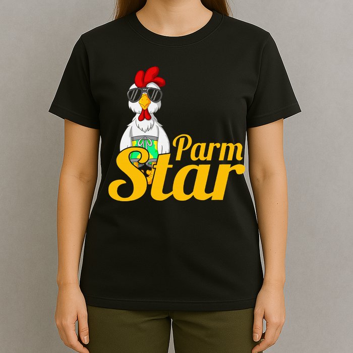 Parmstar Funny Chicken Parm Parmigiana T-Shirt
