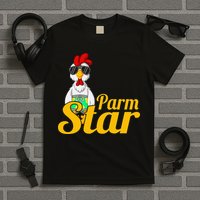 Parmstar Funny Chicken Parm Parmigiana T-Shirt