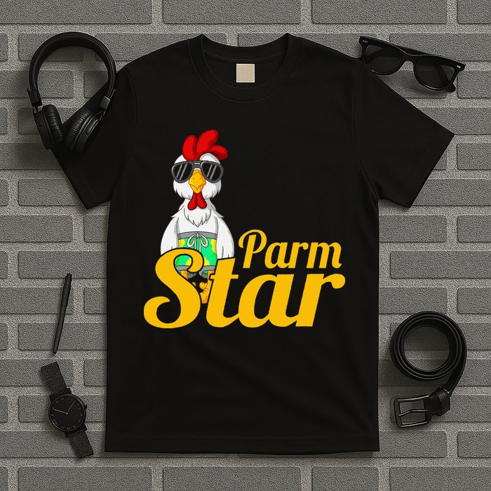 Parmstar Funny Chicken Parm Parmigiana T-Shirt