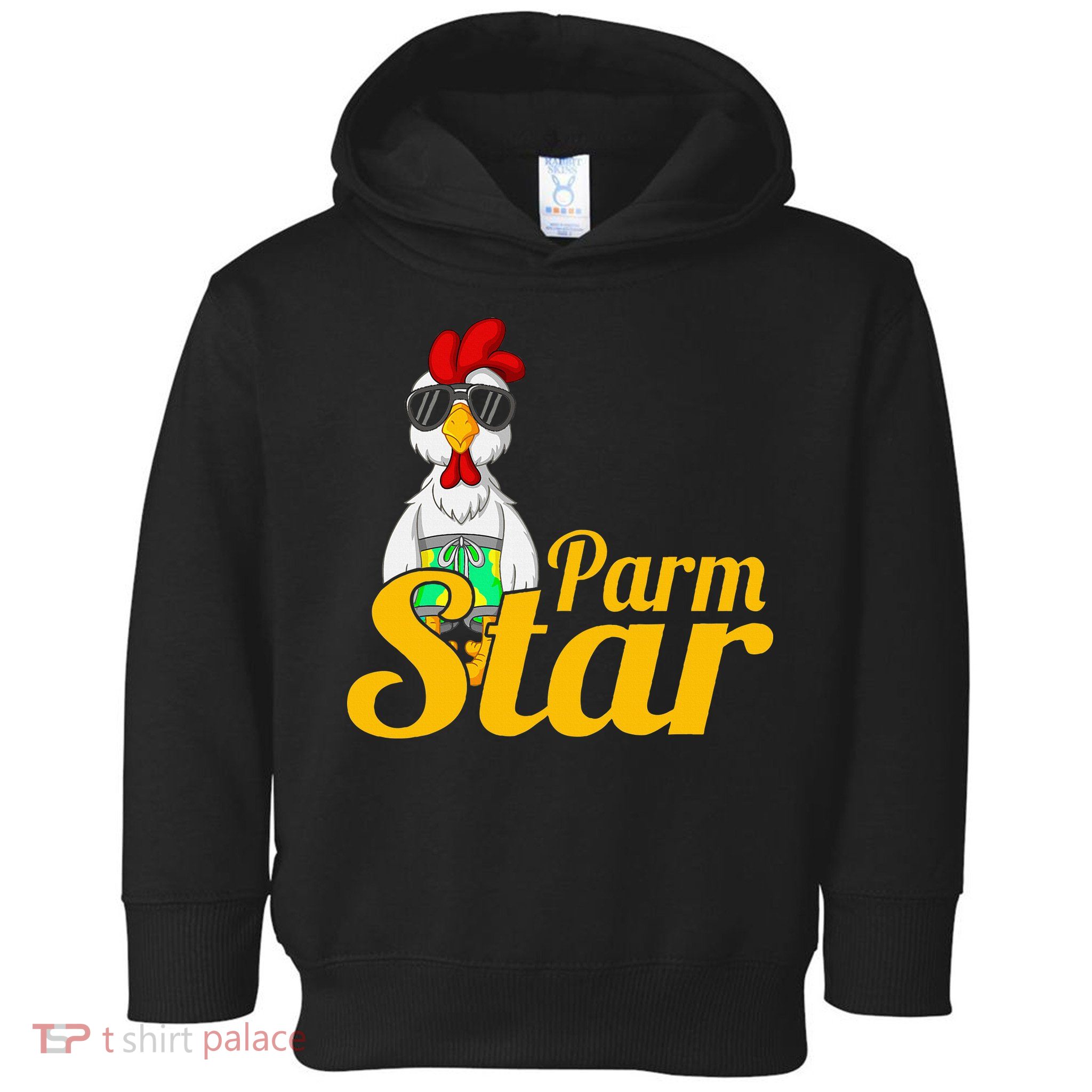 Parmstar Funny Chicken Parm Parmigiana Toddler Hoodie