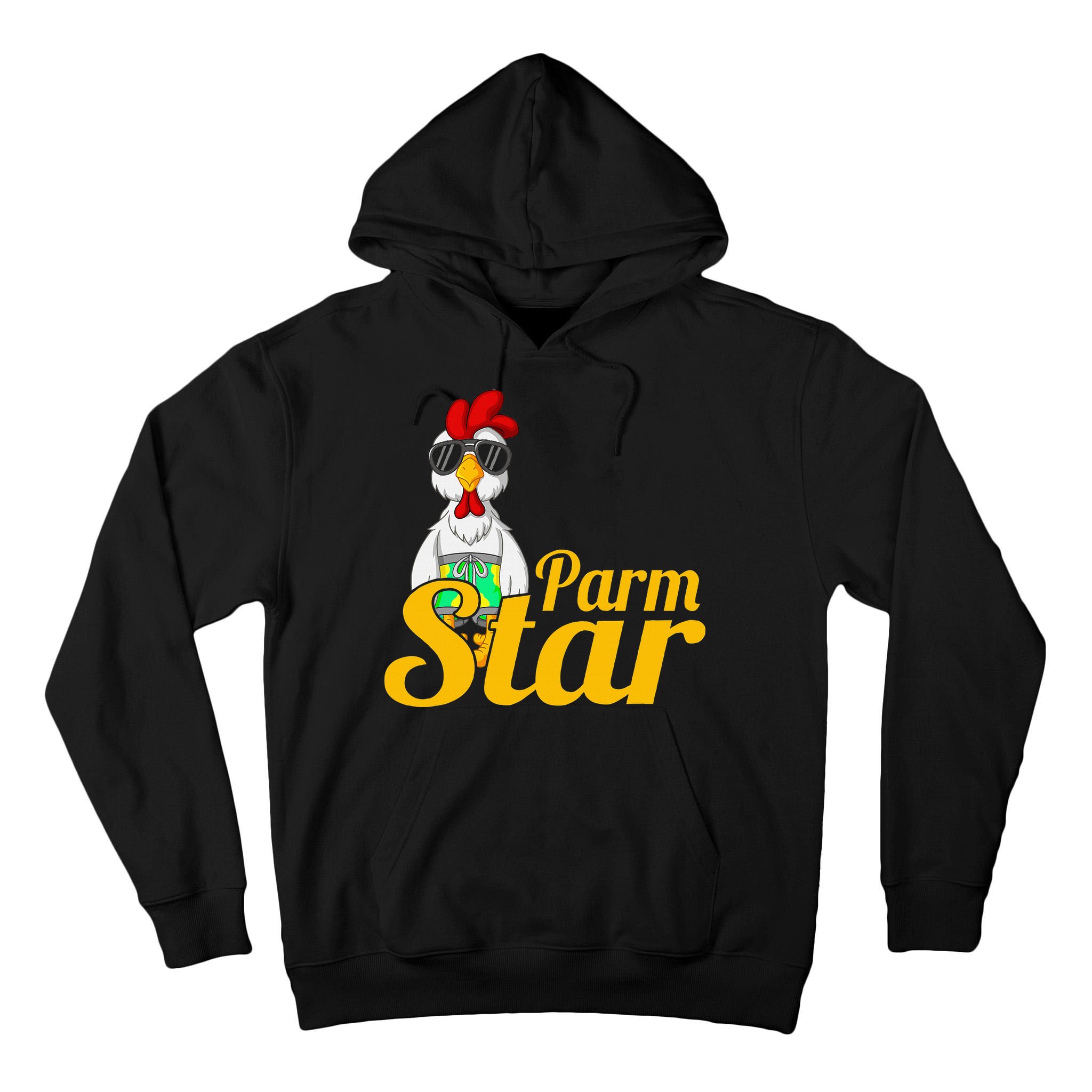 Parmstar Funny Chicken Parm Parmigiana Tall Hoodie